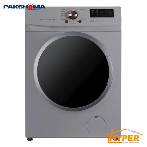 5. لباسشویی پاکشوما مدل UWF 20800 ظرفیت 8 کیلوگرم